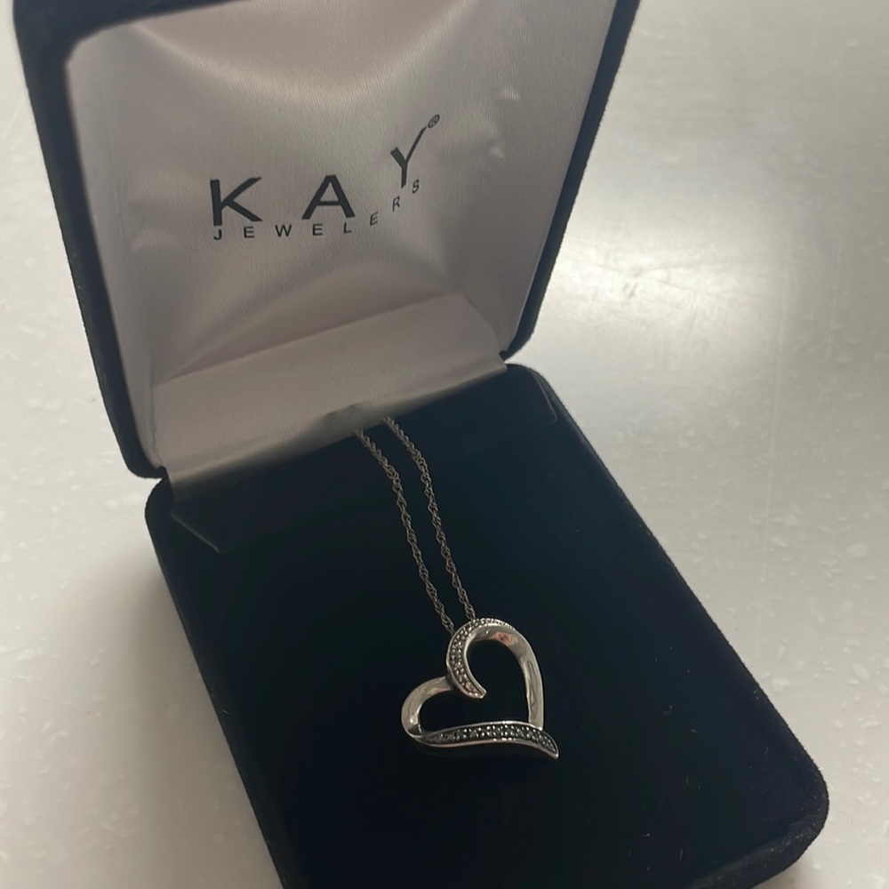 silver heart by kay